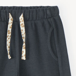 Baggy joggingbroek voor meisjes in effen kleur 