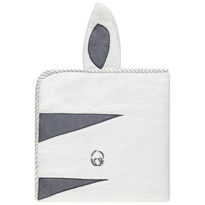 Couverture en popeline et sherpa motif zèbre 