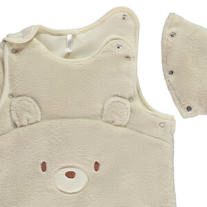 Gigoteuse ourson en sherpa TOG 3.5 à manches amovibles pour bébé 