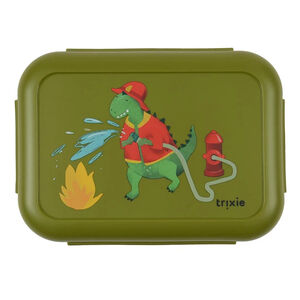 Boite à repas avec clips Mr. Dino -Vert 