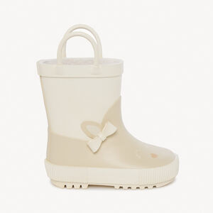 Bottes de pluie ludiques lapin à anses pour fille 