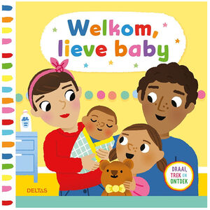 Livre d'éveil NL - Welkom lieve baby - à partir de 18 mois 