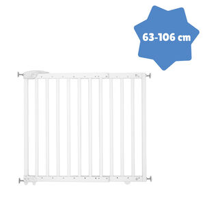 Barrière pression déco Pop ajustable - Blanc 