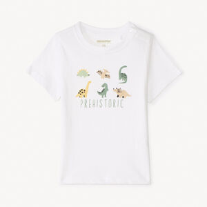 Korte mouwen T-shirt met dino-print voor babyjongen 