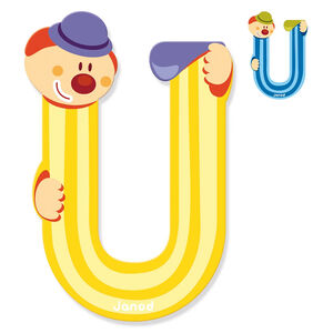 Lettre Clown U 