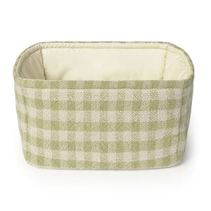 Mand gewatteerd 30x20x20cm Matcha 