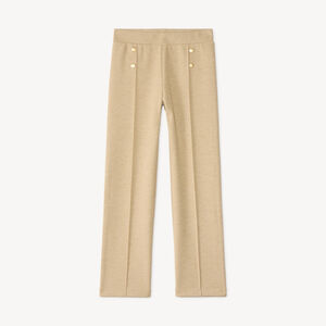 Legging meisje Milano met gouden lurex 