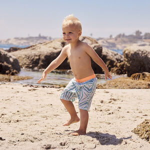 Short van zwemkleding met tie & dye-effect voor babyjongen 
