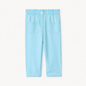 Katoenen effen broek voor babymeisjes 