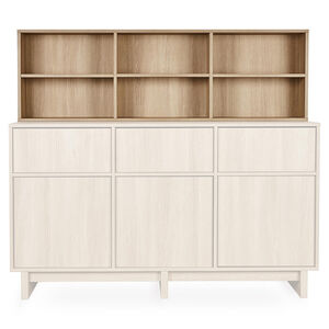 Bovenste Opbergplank Set Kyo voor Commode XL Honey Ash 