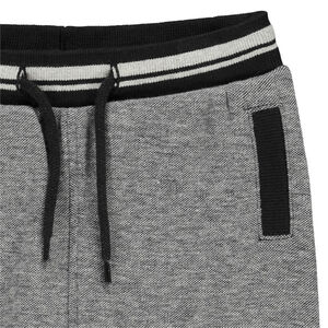 Jogging in piquéstof met gemêleerd effect voor babyjongens 