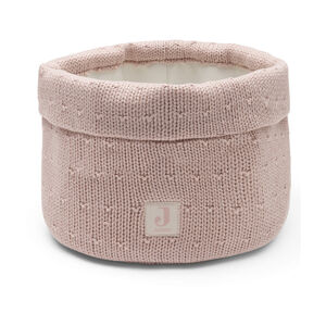 Verzorgings - opbergmand Sprinkle knit Silk Roze 