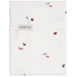 Drap housse berceau Buzzy - Blanc cassé 