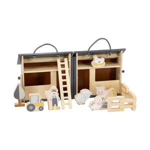 Ferme pliante en bois 