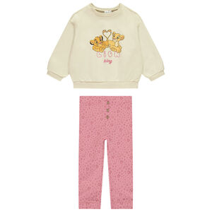 Jogging set van 2 delen Disney Le Roi Lion voor meisjes baby 