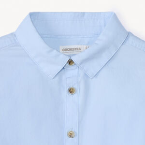 Chemise manches longues unie garçon 