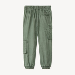 Pantalon jogger cargo garçon uni 