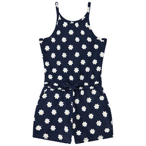 Combishort in jersey met fantasieprint voor meisjes 