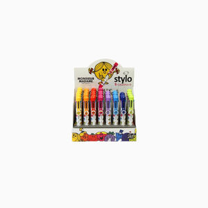 Stylo 8 couleurs Monsieur/Madame  