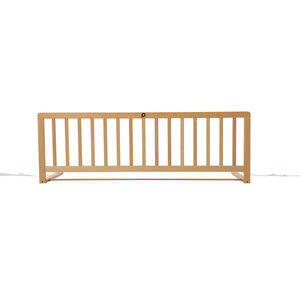 Barrière de lit en bois de hêtre 120 x 40 cm 