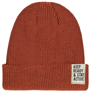 Muts in uni gebreid voor jongens 