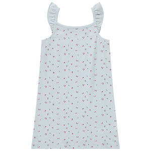 Nuisette à bretelles imprimé fruits rouges pour fille 