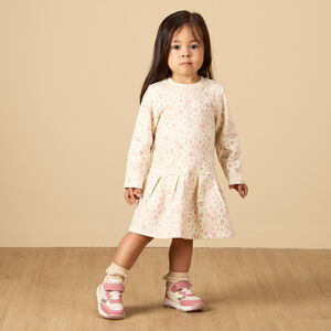 Lange mouwen jurk met Le Roi Lion Disney print voor meisjes 