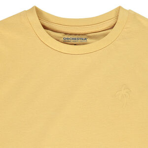 Set van 3 t-shirts met korte mouwen en palmprint jongens 