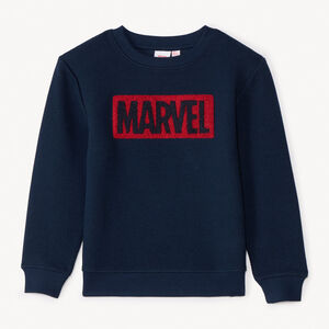 Sweat molleton à patch bouclettes Marvel pour garçon 