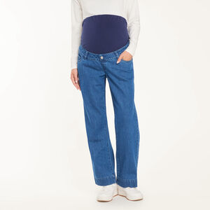Mom-jeans met hoge taille voor aanstaande moeders 