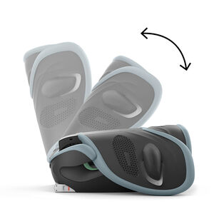 Siège-auto pliable Solution G2 i-Fix Plus stormy blue 