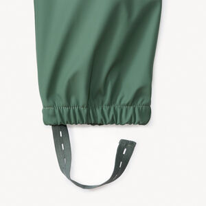 Regenbroek van gom met iriserende strepen voor jongens 