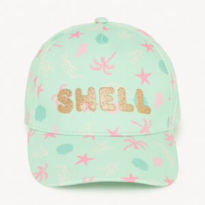 Casquette fantaisie motif plage fille 