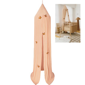 Bedhemel klamboe baldakijn 245 x Ø 50 cm Swan Rose 