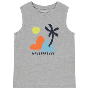 Débardeur print fantaisie pour garçon 