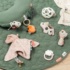 Sensorische rammelaar Tiny farm zand 