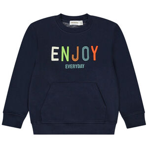 Sweat en molleton avec broderie fantaisie pour garçon 