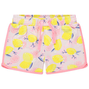 Short in jersey voor meisjes met elastische taille 