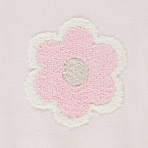 Sweat oversize avec patch bouclettes pour bébé fille 