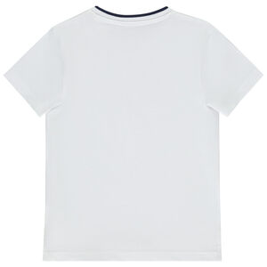 Korte mouwen t-shirt met fantasieprint voor jongen 