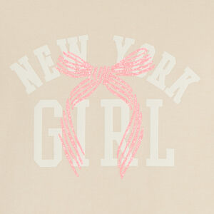 Sweat met glitters meisjes 