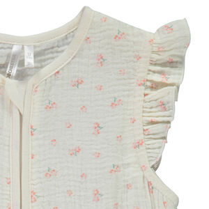 Slaapzak van gaas TOG 0.5 met bloemen voor meisjes 