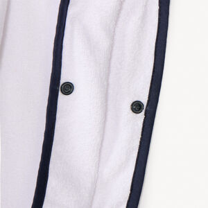 Badcape met drukknopen in Spider-Man Marvel fleece voor jongens 