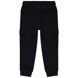 Jogging fleece met cargozakken jongens 