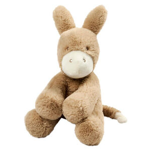 Peluche Âne 30cm Caramel 