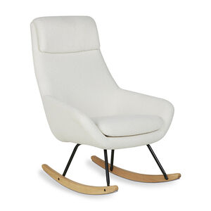 Fauteuil à bascule Rocking chair Nordic Sheep Cream 