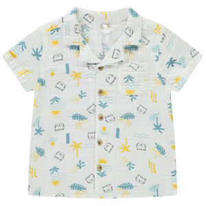 Korte mouwen shirt met tijgers voor baby jongen 