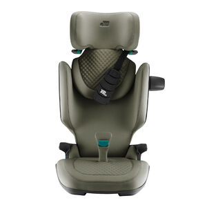KidFix Pro i-Size autostoel Lux urban olive met stoelverhoger en Isofix 
