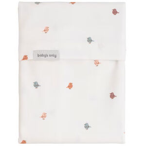 Drap housse berceau Birds - Blanc cassé 