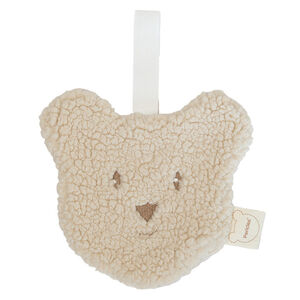 Doudou Attache-sucette Bear Cream 
